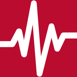 Healthcare and Life Sciences heartbeat icon