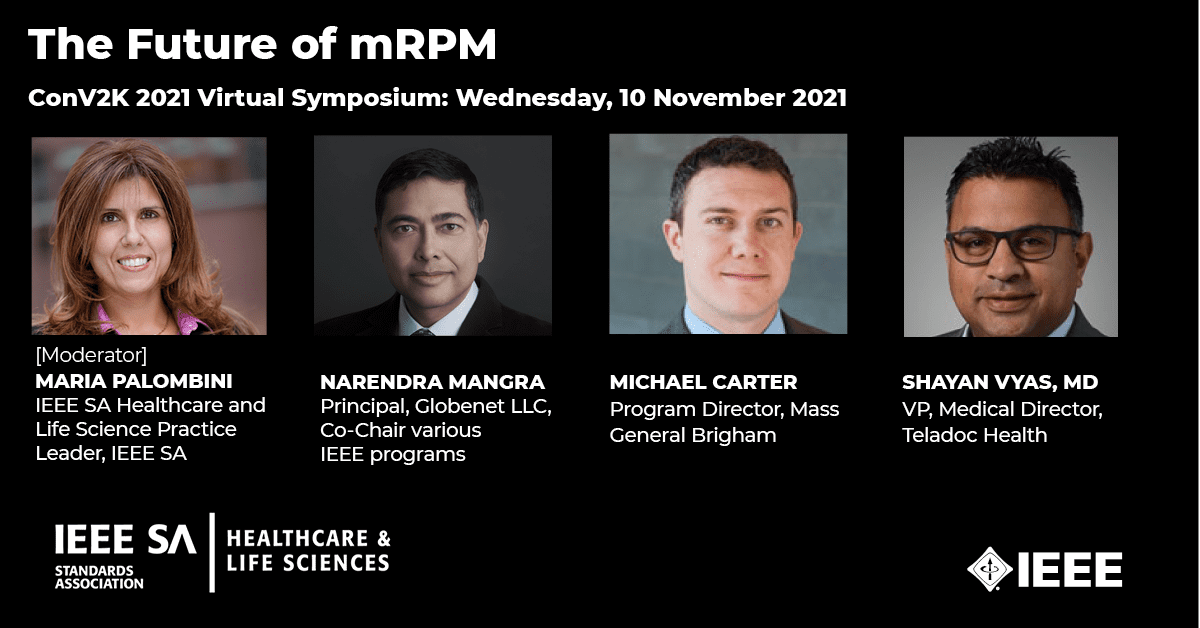 The Future of mRPM. ConV2K 2021 Virtual Symposium: Wednesday, 10 November 2021