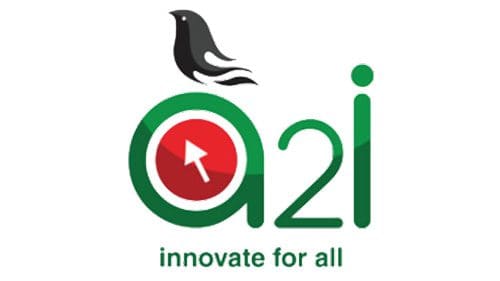 Bangladesh A2I Logo - Innovate For All