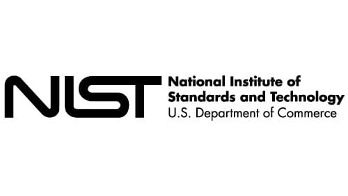 NIST Logo. National Institute of Standards and Technology.