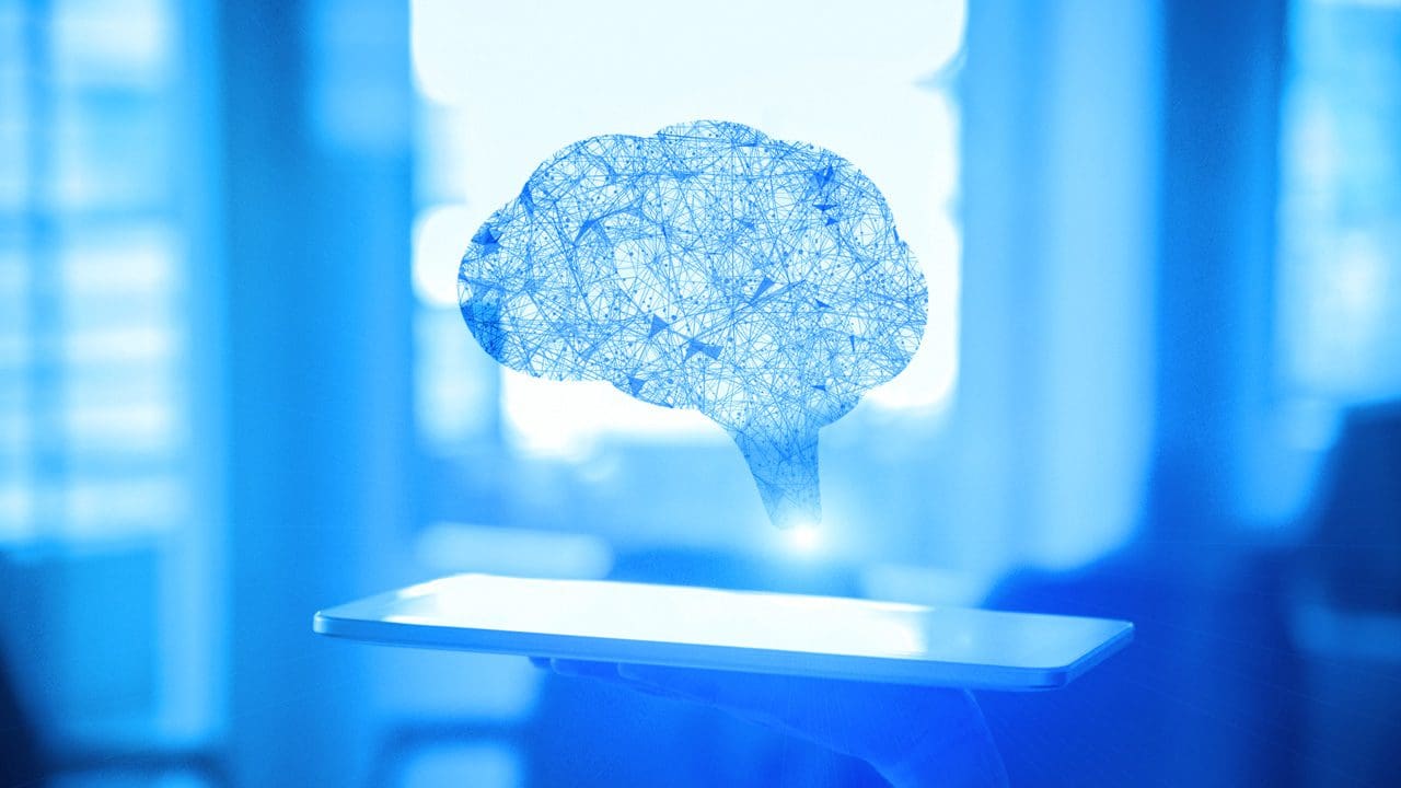 Image of a brain, in the form of Artificial Intelligence