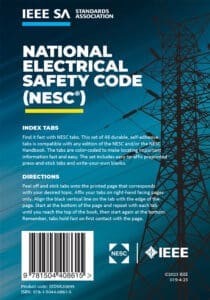 National Electrical Safety Code Tabs