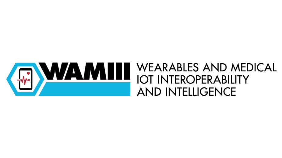 IEEE WAMIII Logo. WAMIII - Wearables and Medical IoT Interoperability and Intelligence