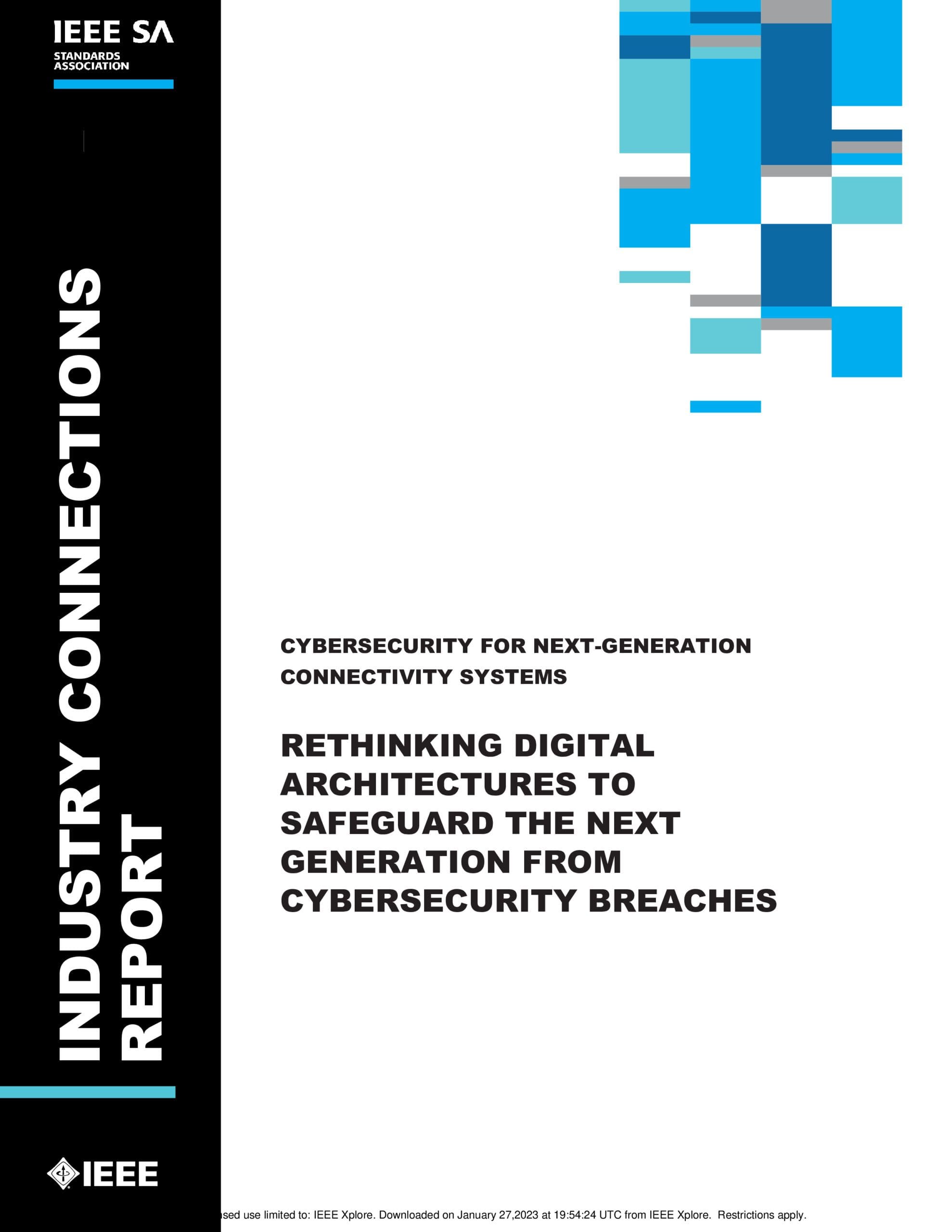 IEEE SA Cybersecurity for NextGeneration Connectivity Systems