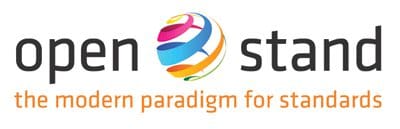 Open Stand - the modern paradigm for standards logo.
