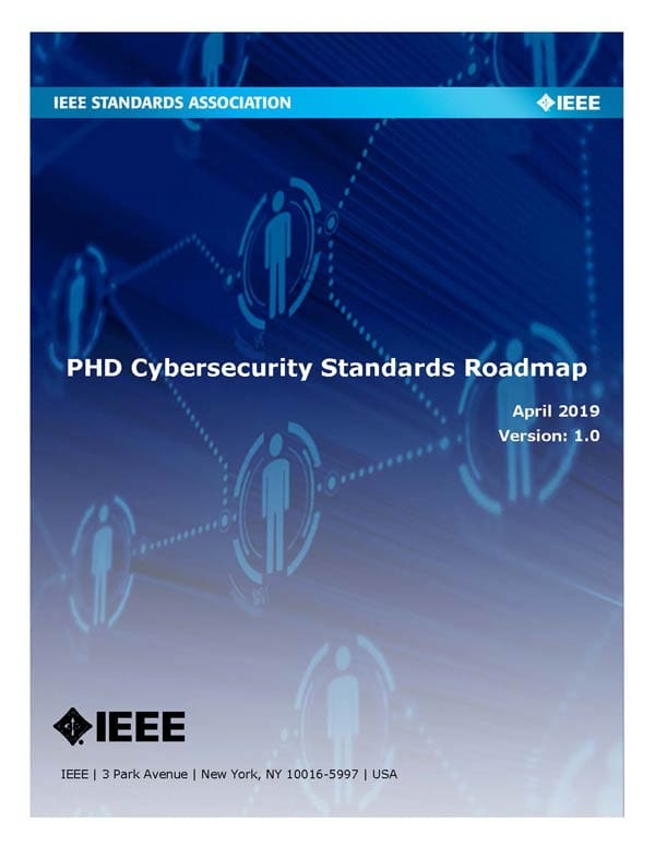 IEEE PHD Cybersecurity Standards Roadmap Cover
